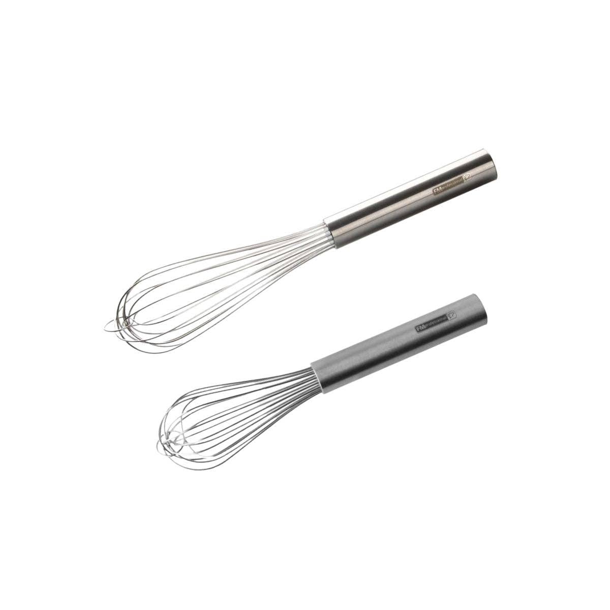 Zenker - Wholesale Whisk - Set of 2 stainless steel kitchen or pastry whisks 25 cm and 30 cm FM Professional Pastry