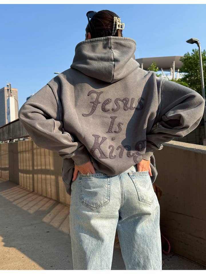 Elevated Faith - Wholesale Hoodie - Women's - Not Sorry Jesus Is King Unisex Hoodie