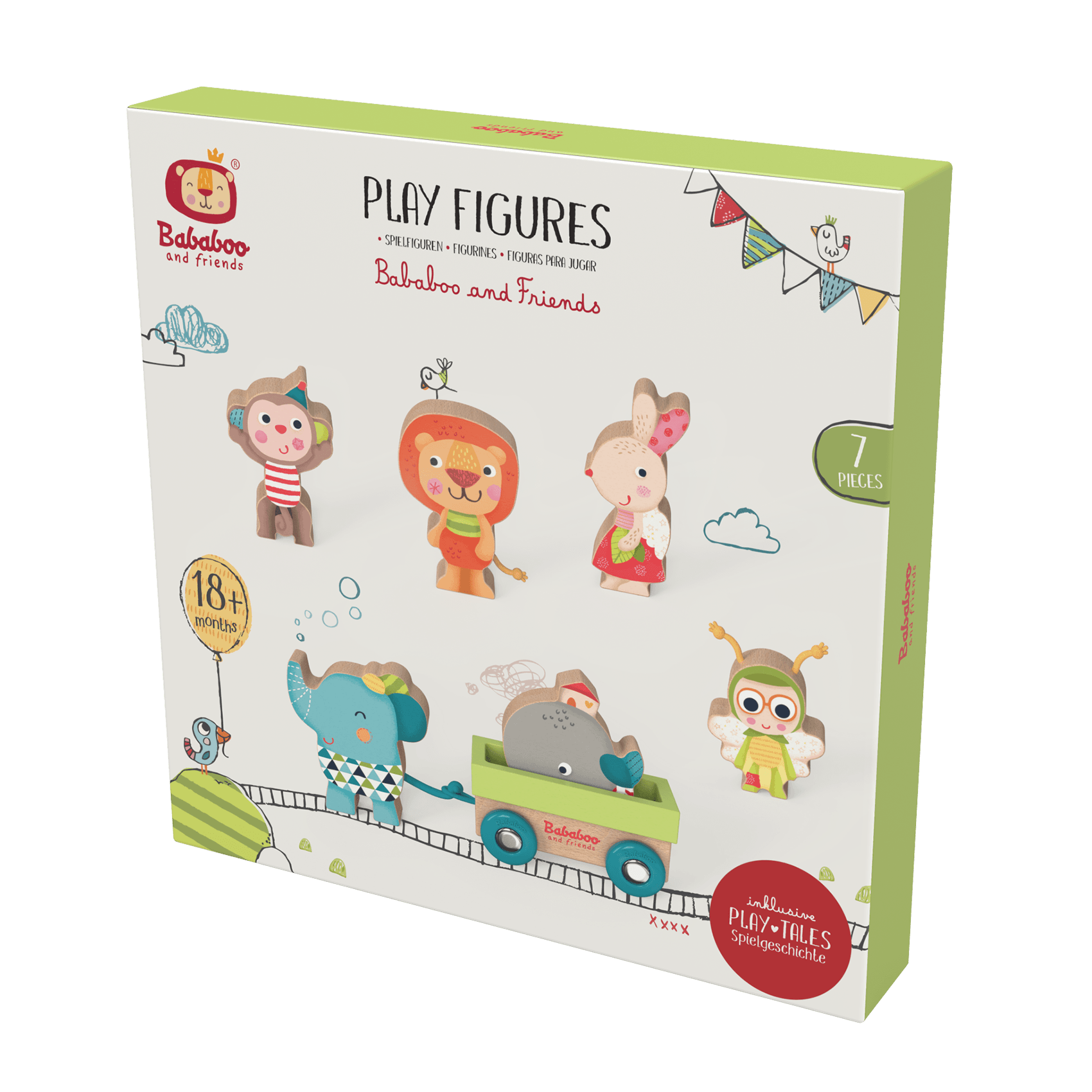 Bababoo and friends® - Wholesale Wood Toy - Kids - Bababoo and friends Wooden Play Figures [18+ Months]2