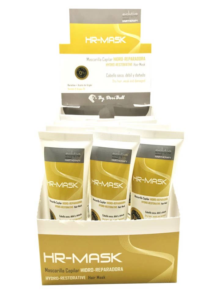 HR-MASK display 75 ml. 12 enheter för wholesale av sesioMWorld - M·O·I Professional