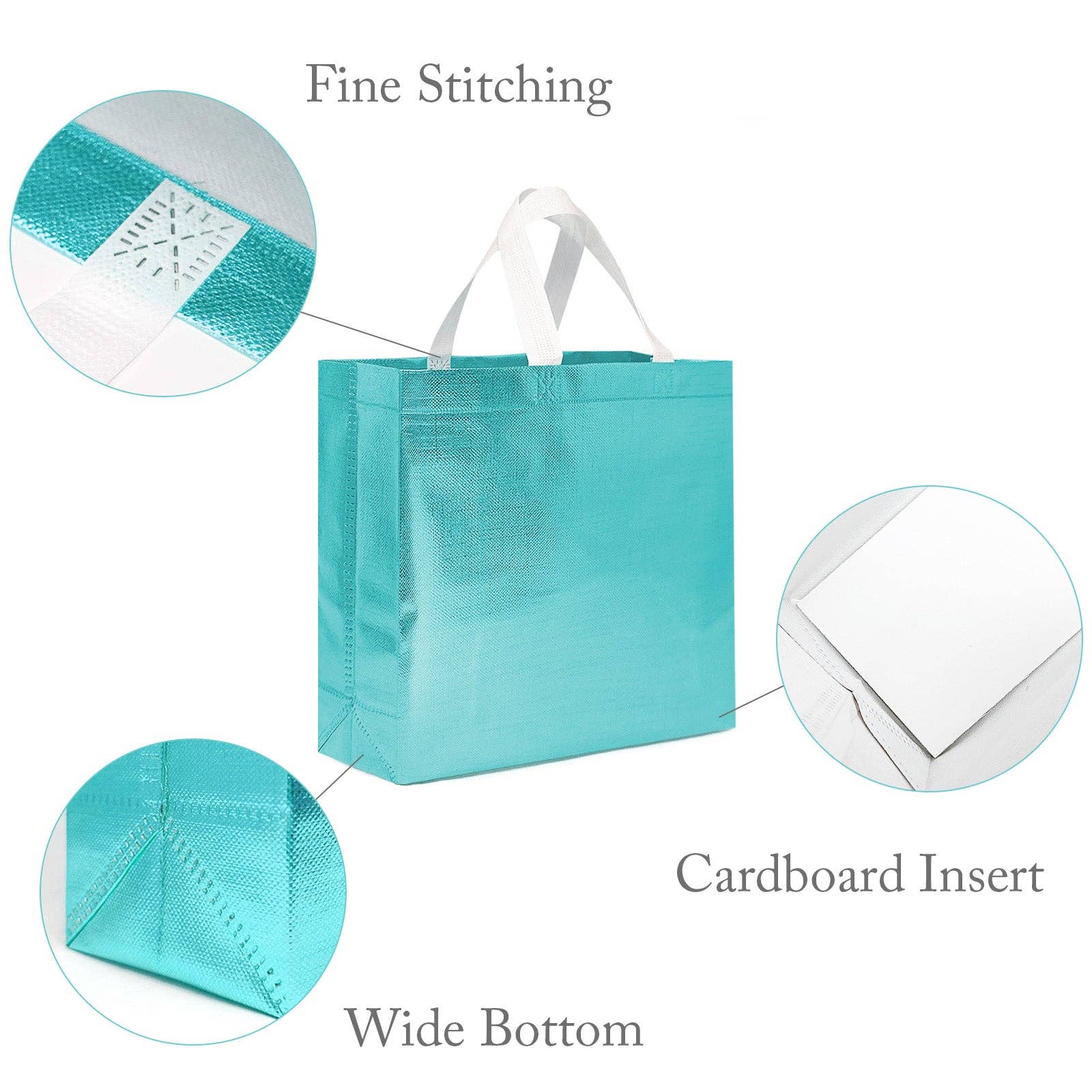Wrapables.com - Wholesale Gift Bag - Wrapables Glossy Non-Woven Reusable Gift Bags with Handles19
