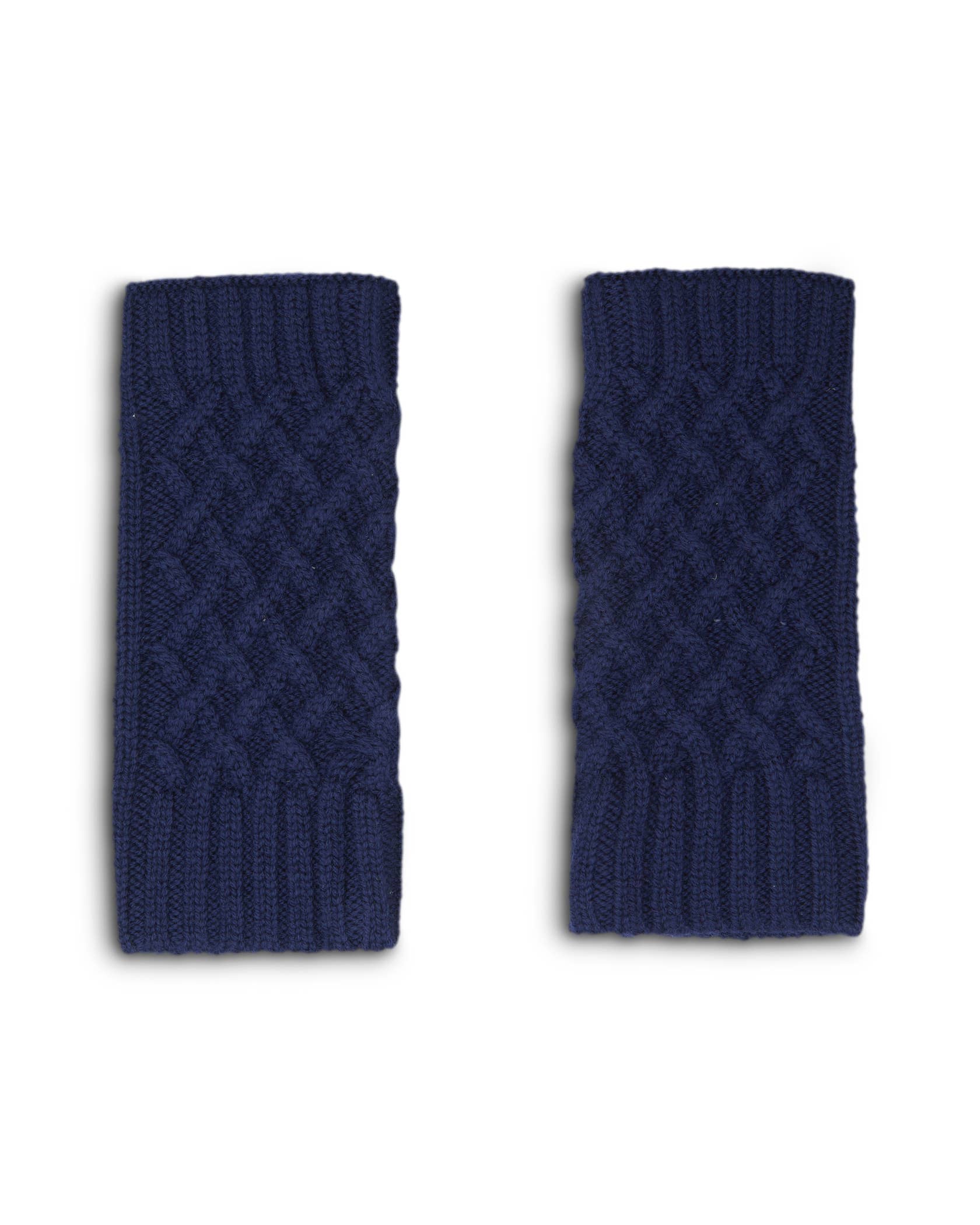 Navy Cable Gloves for wholesale on Faire0