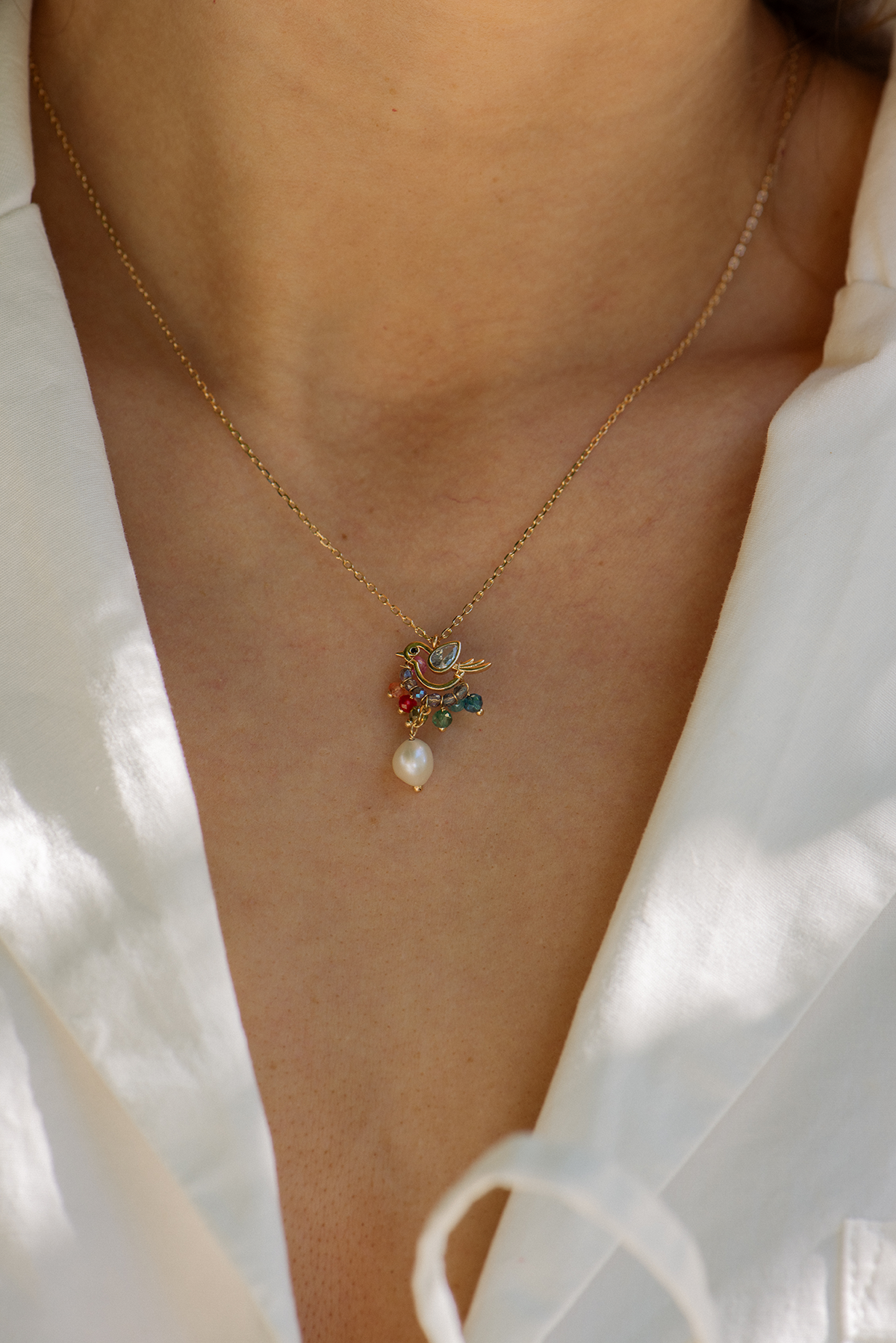 Marcia Moran - Wholesale Pendant/Charm Necklace - Birdie Necklace2