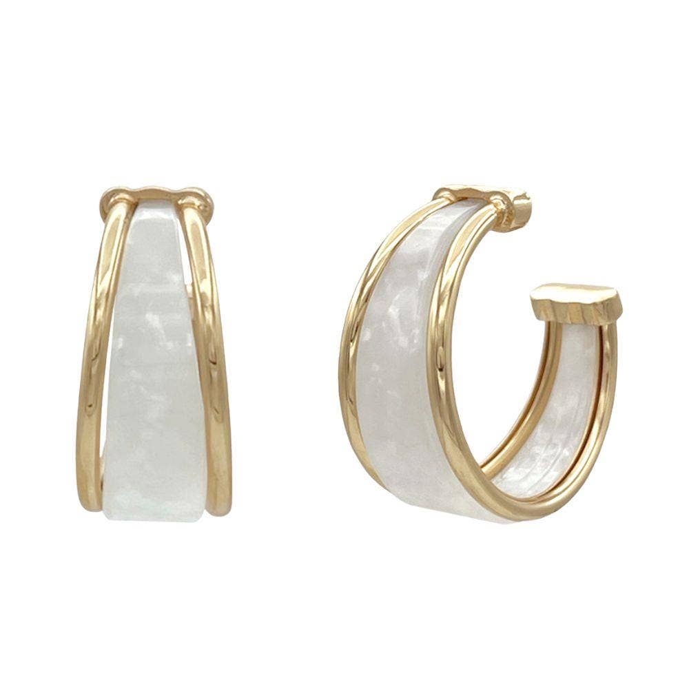 anbfashion - Wholesale Oorringen - ACETAAT WIJDE OPEN RINGOORBELLEN1