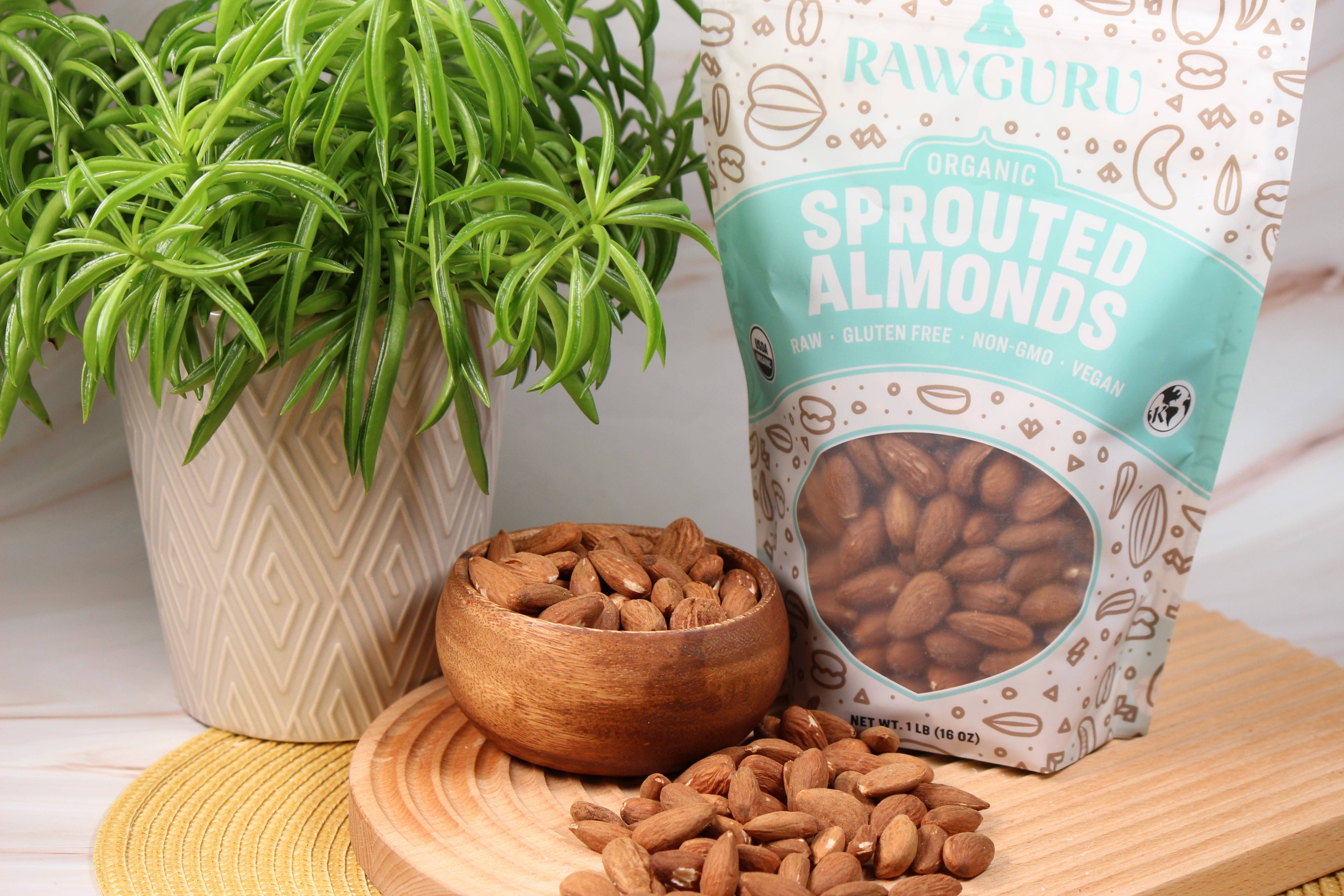 Windy City Organics – wholesale Nuts – Organic Sprouted Almonds - 16 oz4
