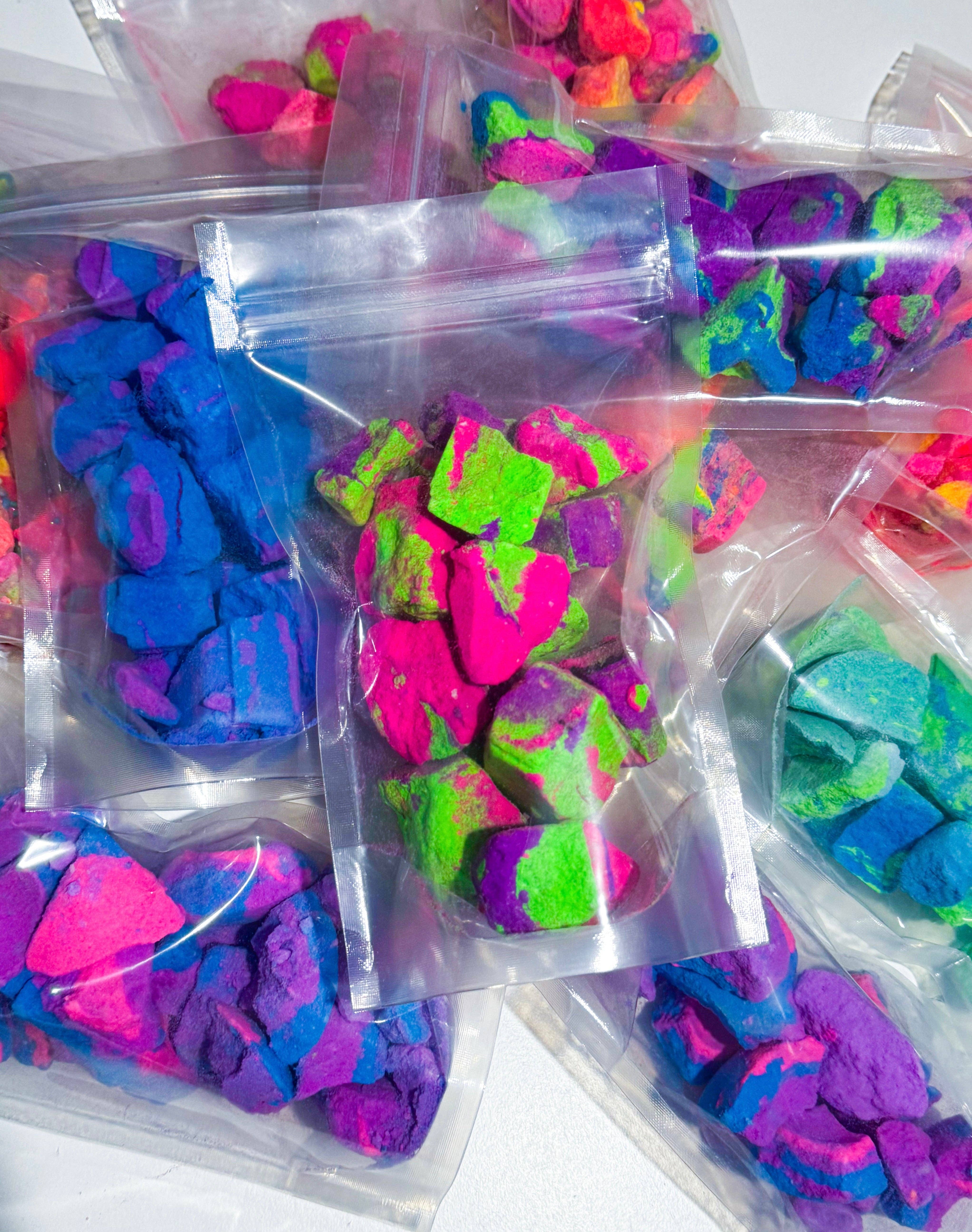 Phoenix Bath and Body - Wholesale Bath bomb/fizz - Bath Rubble & Dust POUCHES🌈 🌈