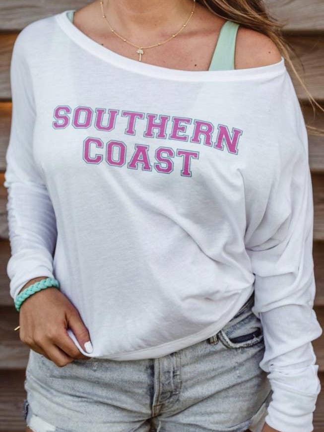 Southern Coast Collegiate LS pour la vente par Bayou Blend Apparel