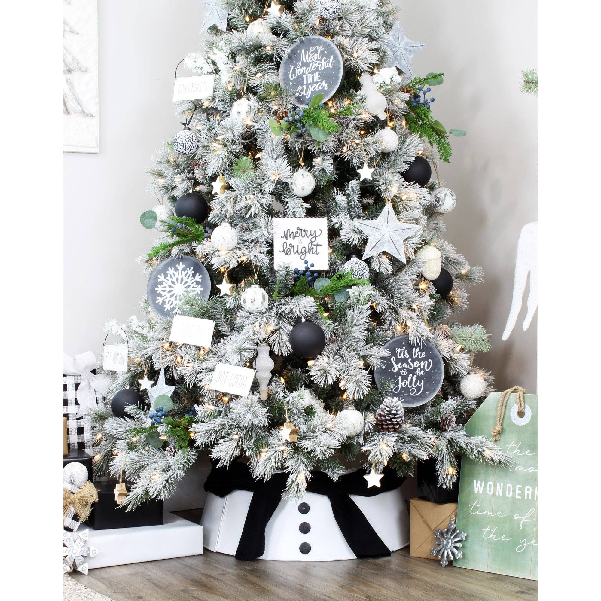 Kurated Korner - Vente Lots de décorations - Panneau décoratif AuldHome Design, tableau noir de 8 po, ensemble de 3 pièces6