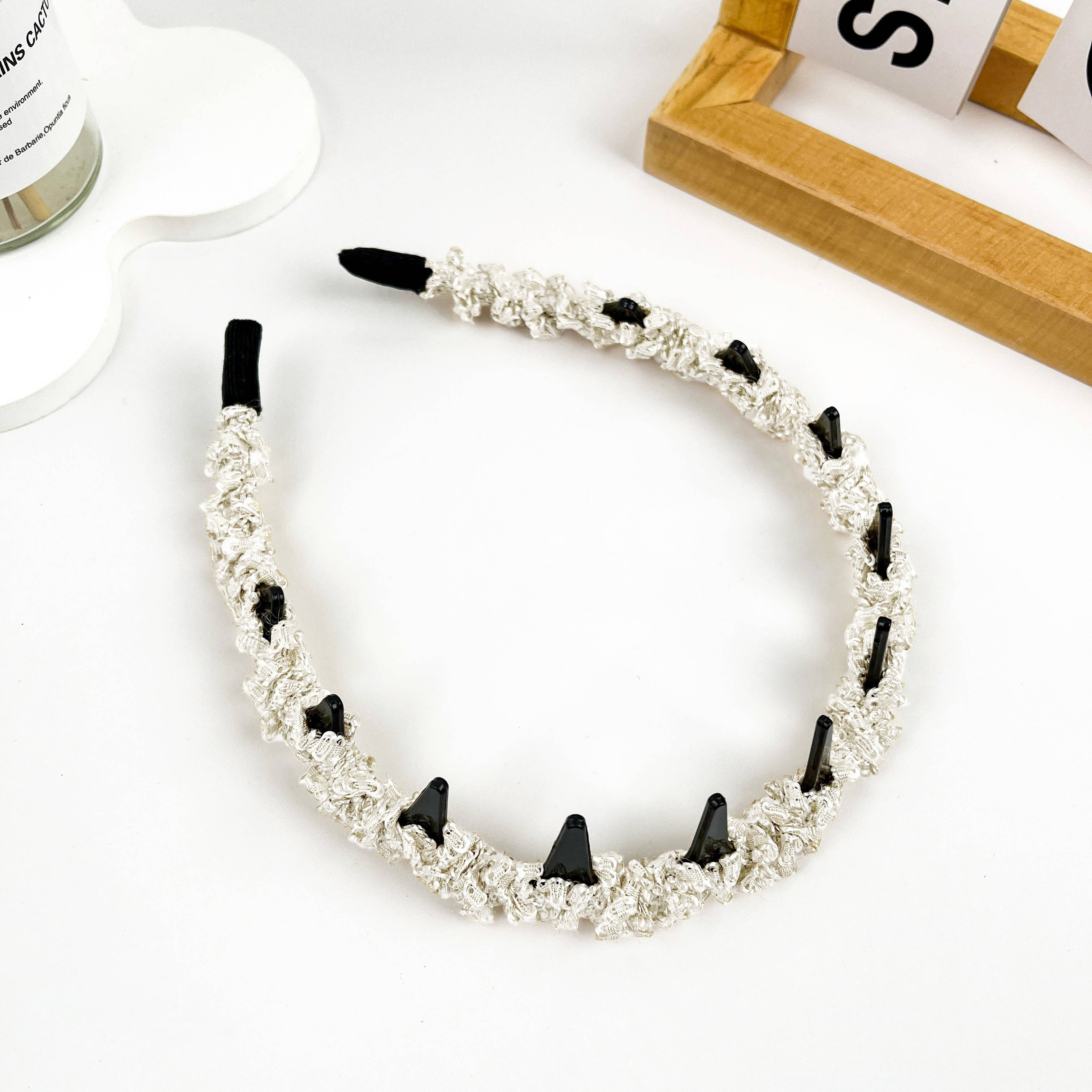 mildstyles - Wholesale Spa Headband - Wavy plush Vintage headband2