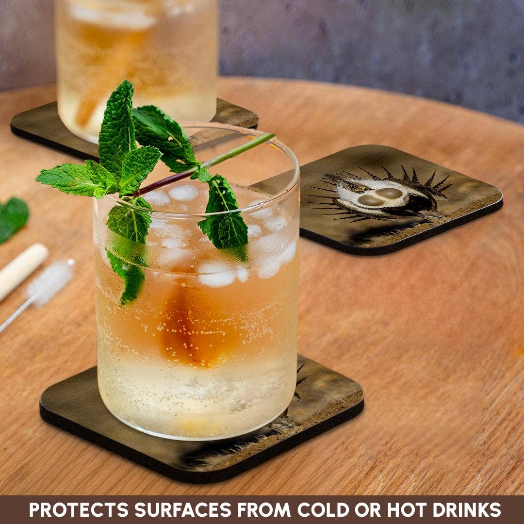 3dRose - Wholesale Coasters - 3dRose, USA, WY. Male Greater Sage Grouse displays on a lek in Spring., Coaster9