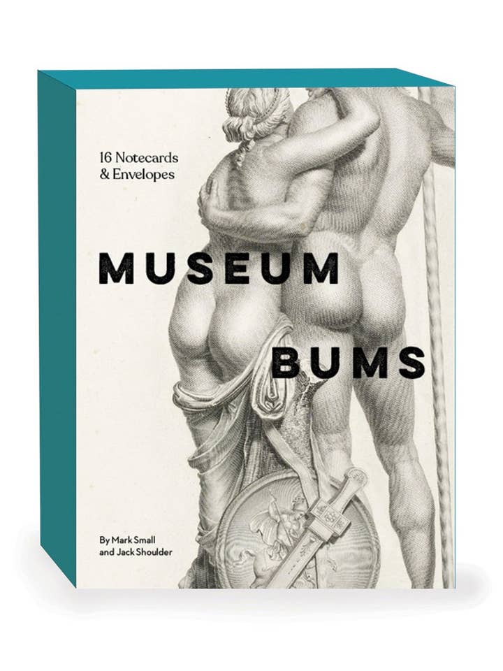 Museum Bums Notecards for wholesale by Chronicle Books