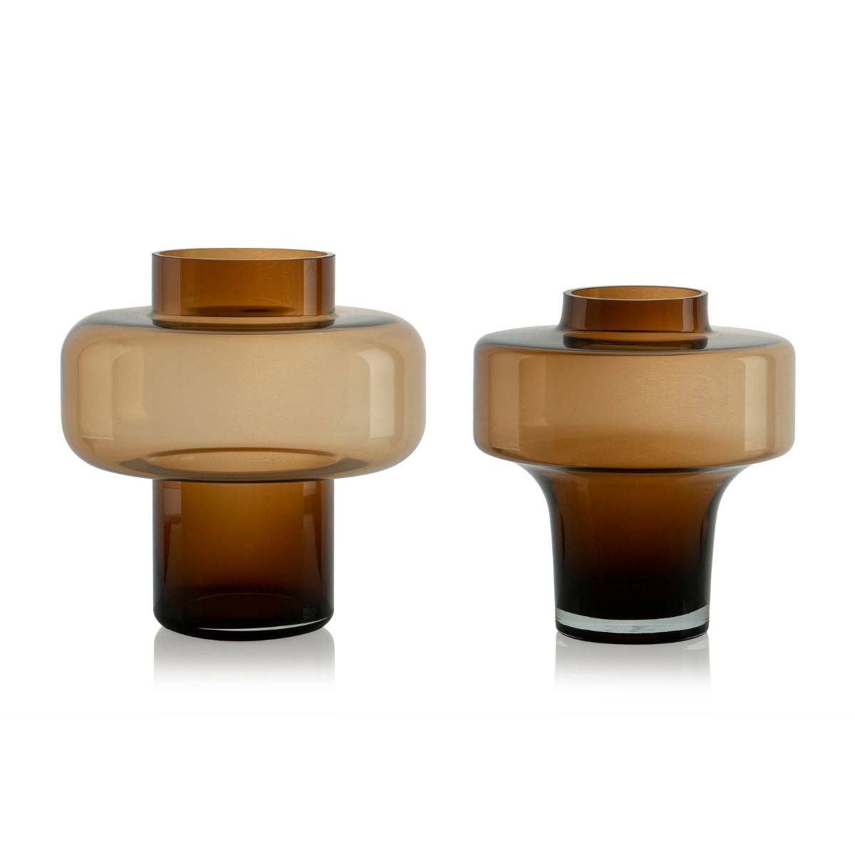 Andrea House - Wholesale Vase - Brown glass decorative vase2