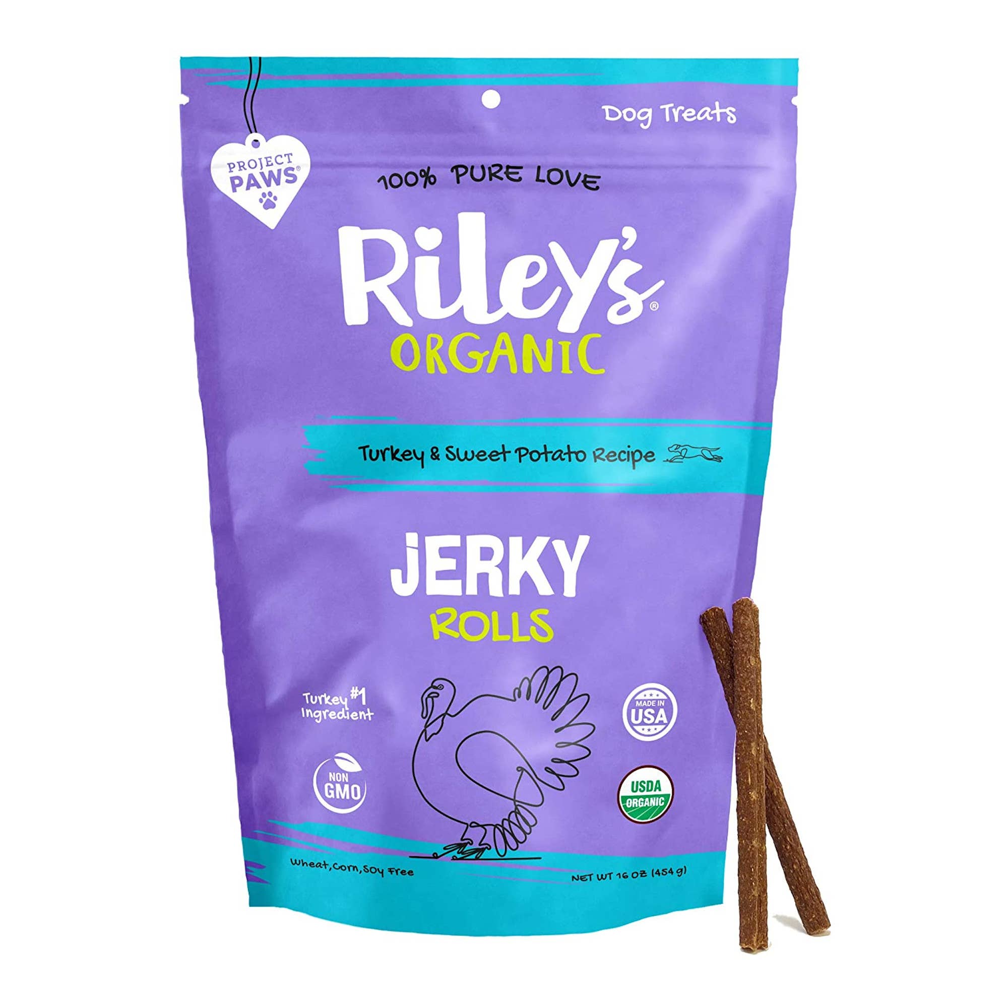 Riley's organic dog store treats