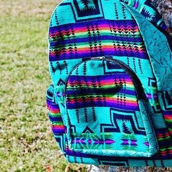 Pichincha - Wholesale Backpack – Women's - Large Tribal Striped Ecuadorian Backpack2
