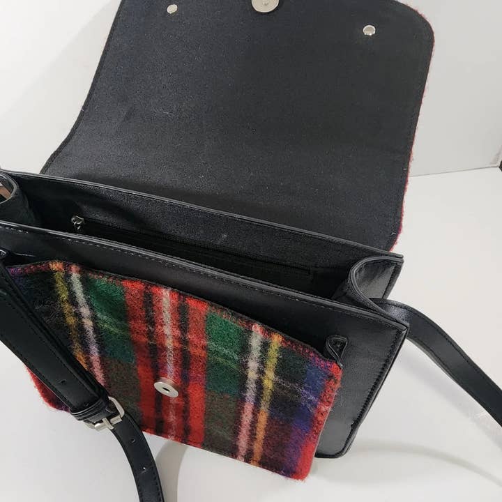 Patrick King Woollen Company – Engroshandel Taske med håndtag – til kvinder – Royal Stewart Håndtaske2