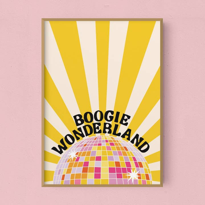 Boogie Wonderland | Kunstdruck für den Großhandel von Emmy Lupin Studio