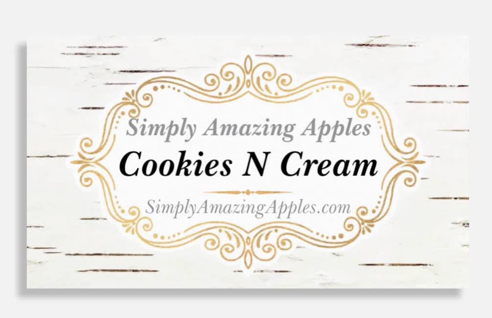 Simply Amazing Apples - Wholesale Chocolate Covered Sweets - Cookies N Cream White Chocolate Caramel Apple3