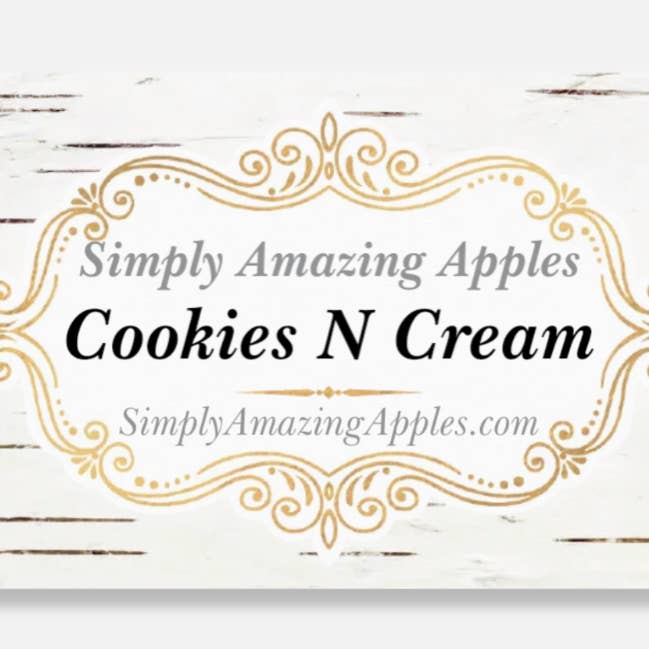 Simply Amazing Apples - Wholesale Chocolate Covered Sweets - Cookies N Cream White Chocolate Caramel Apple3