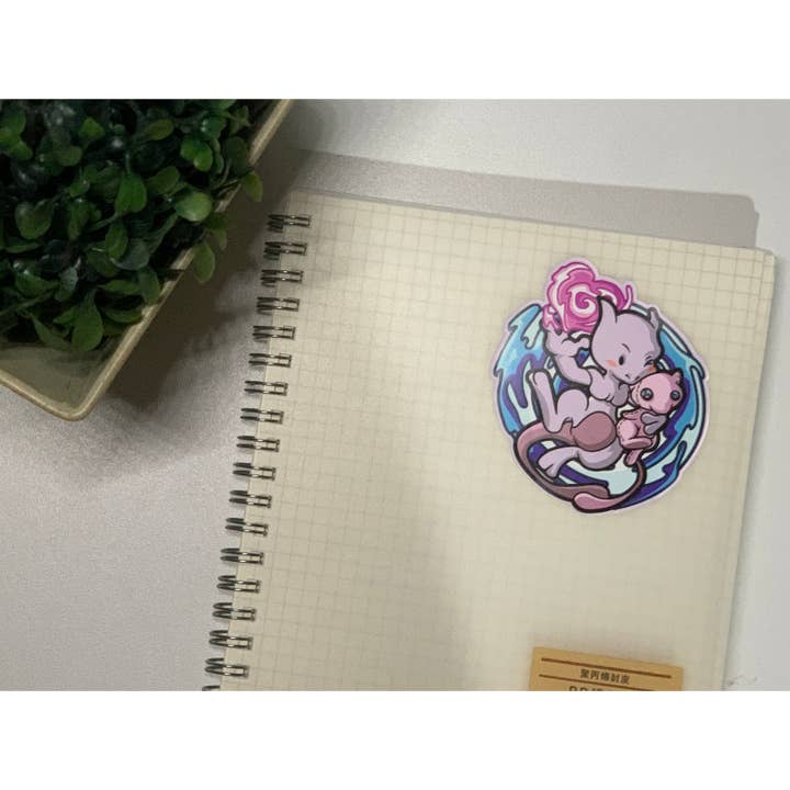LynnzeeBB - Wholesale Sticker - Mewtwo Pokemon Vinyl Sticker