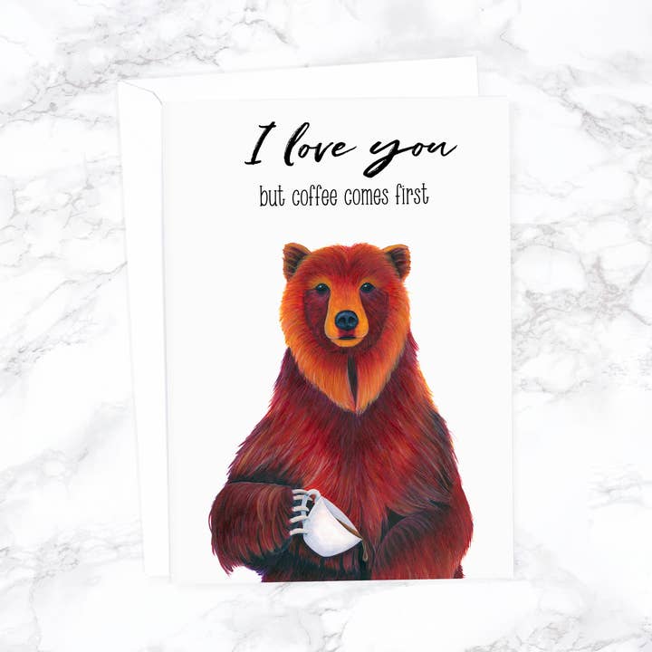 Te quiero, pero el café es lo primero para venta al por mayor de Alasse