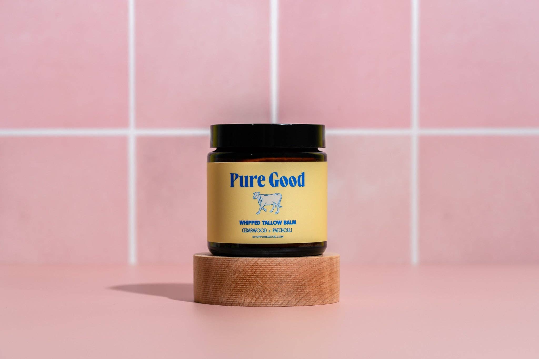 Pure Good - Wholesale Body Balm/Butter - Cedarwood + Patchouli Whipped Tallow - Firming & Balancing0