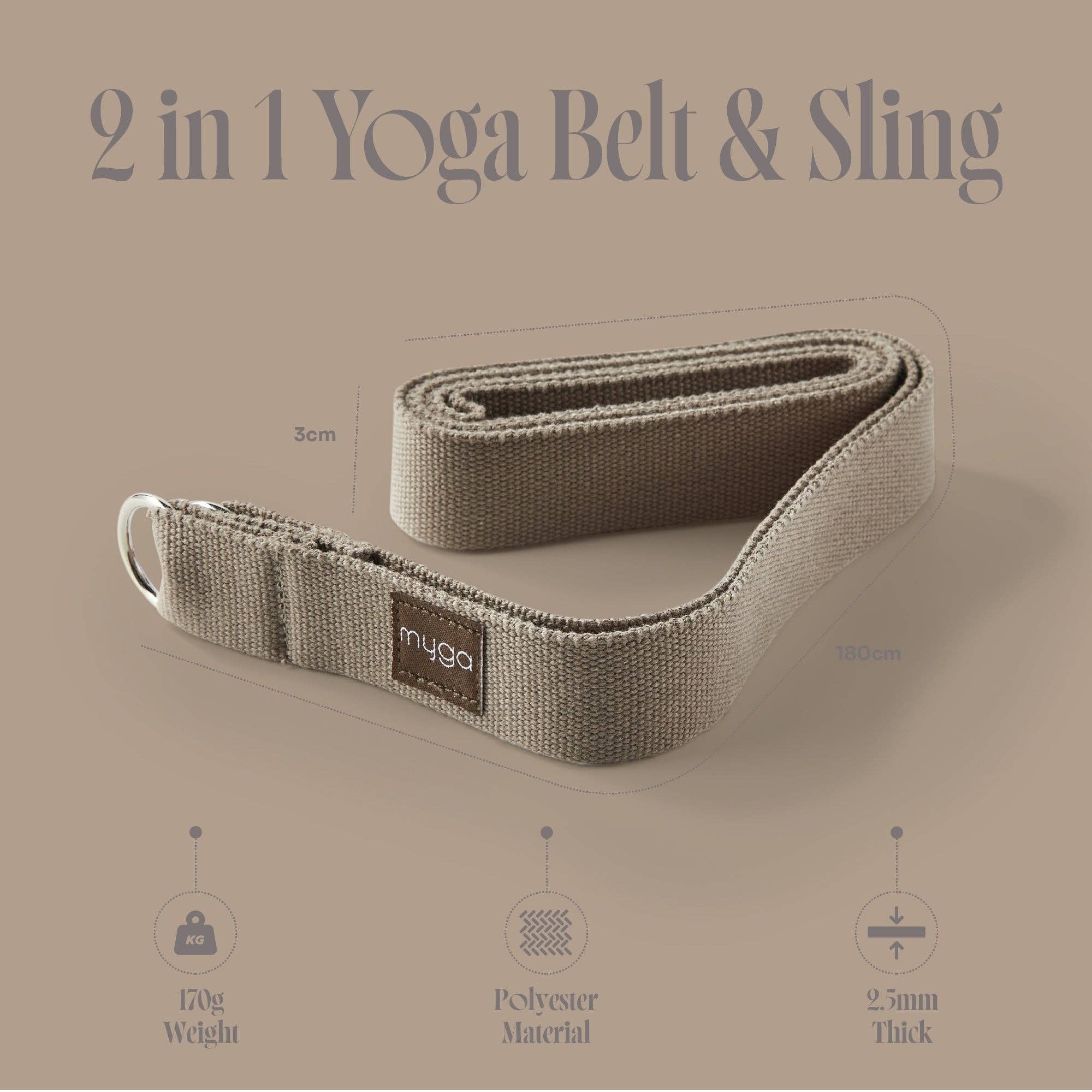 Myga - Wholesale Yoga Strap/Band - 2-in-1 Yoga Strap & Mat Carrier – Deepen Your Practice in Style18