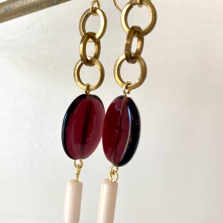 Pendientes Violeta para venta al por mayor de Ribelle Studio