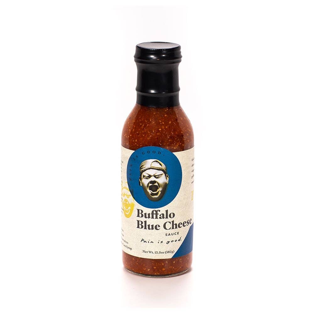 Spicin Foods - Wholesale Hot Sauce - Pain is Good Buffalo Blue Cheese Wing Sauce