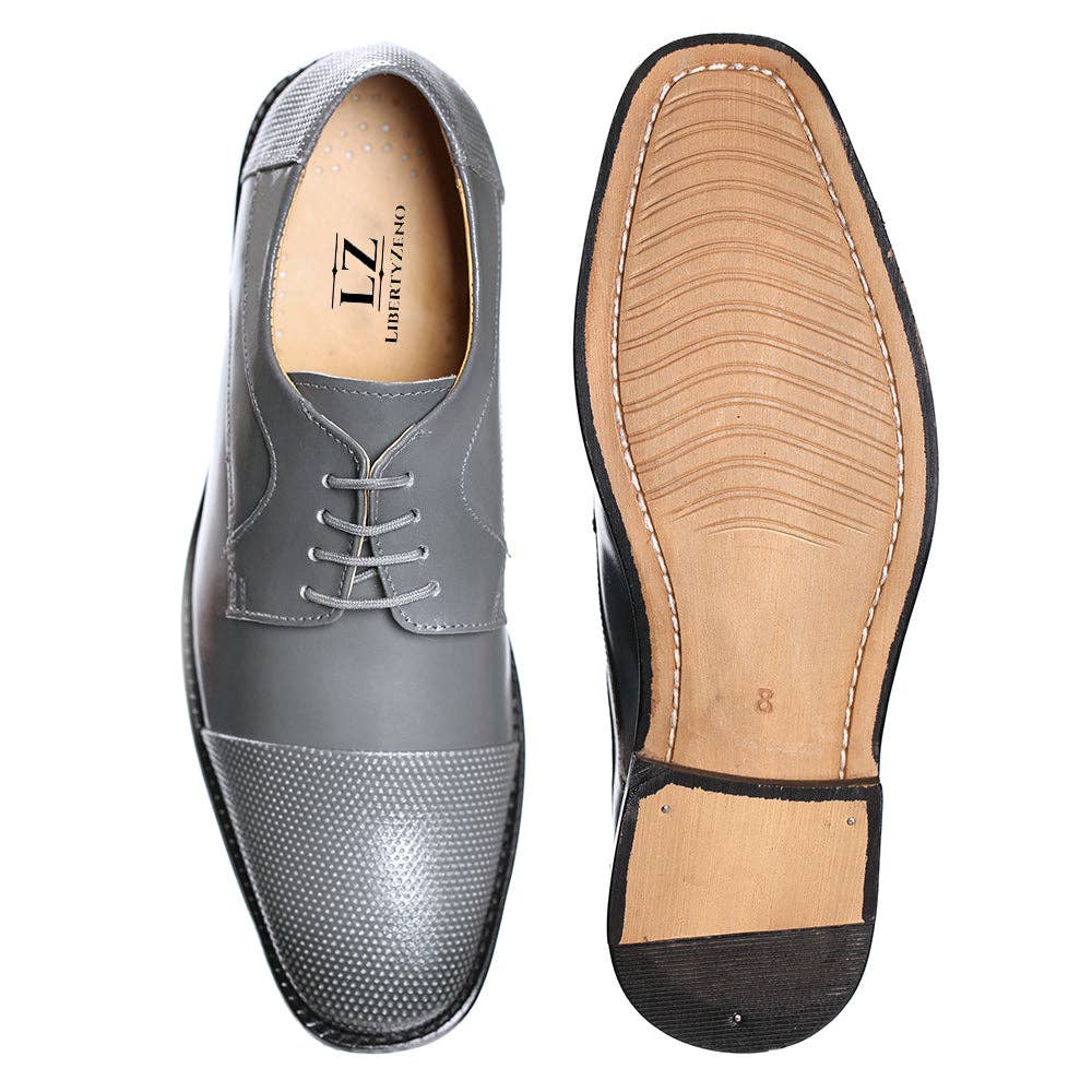 LIBERTYZENO - Wholesale Oxford Shoes - Men's - Alfie Mens Leather Derby Style Dress Shoes10