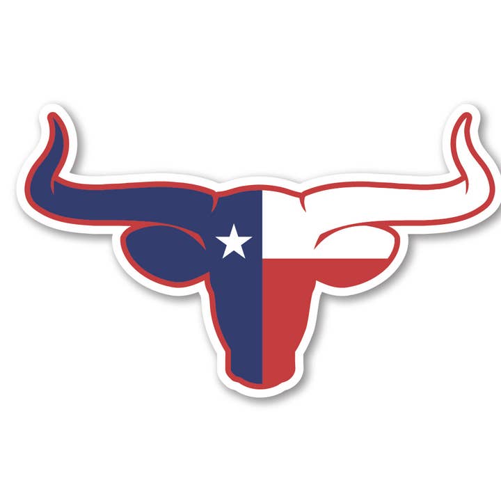 Coaster - Texas Longhorn met staatsvlag erin voor wholesale door Morris Magnets