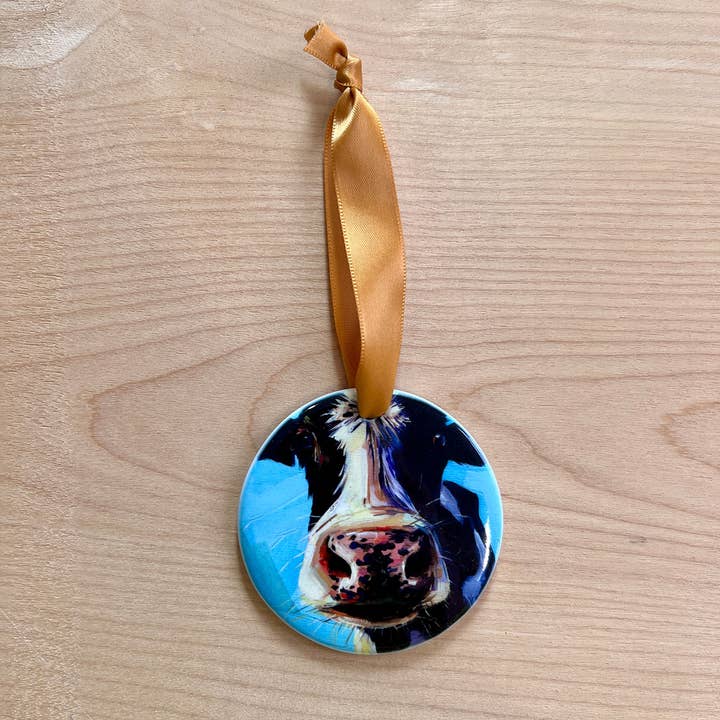 Adorno de vaca para venta al por mayor de Art by Alyssa