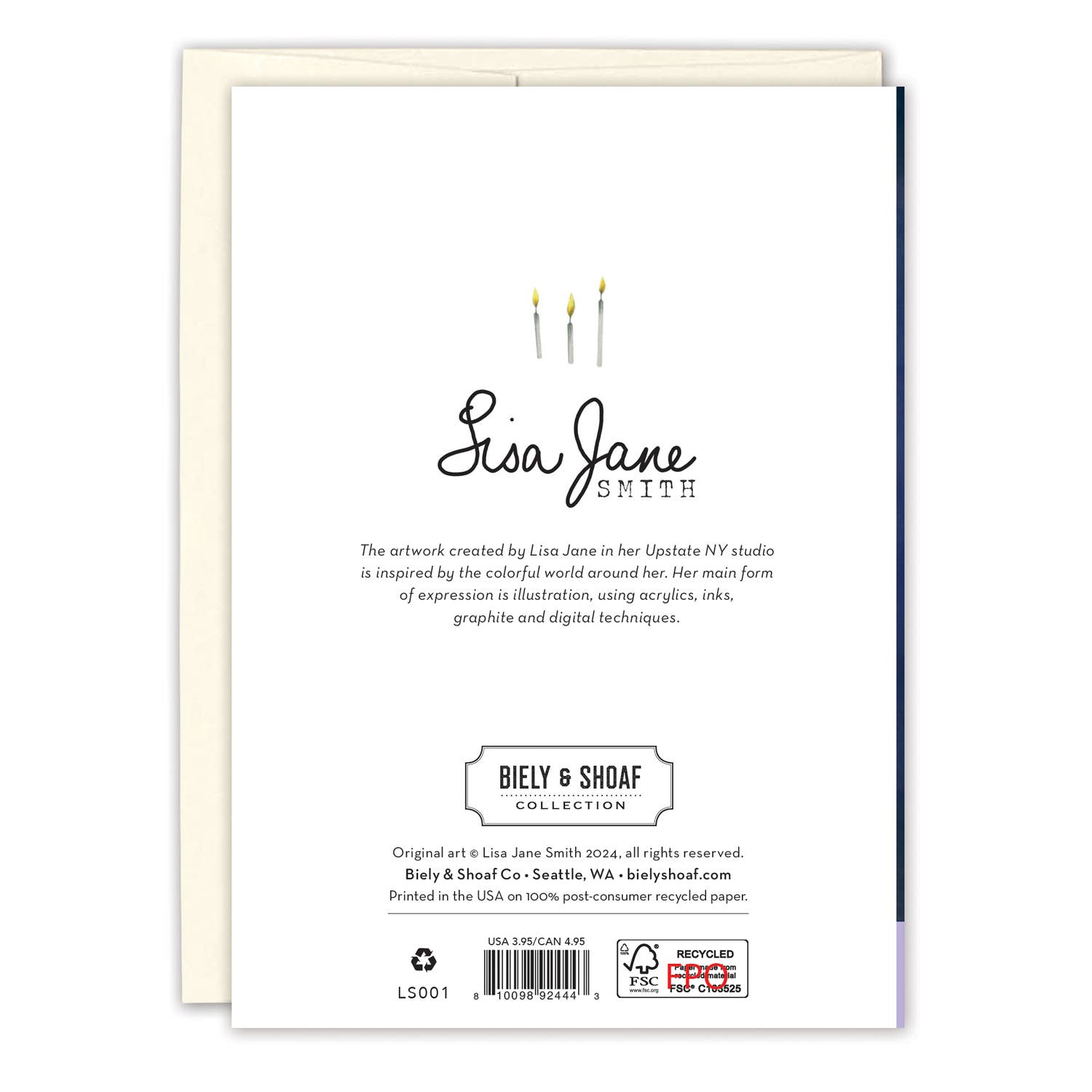 Biely & Shoaf – Großhandel Geburtstagskarten – Celestial Cake Geburtstagskarte2