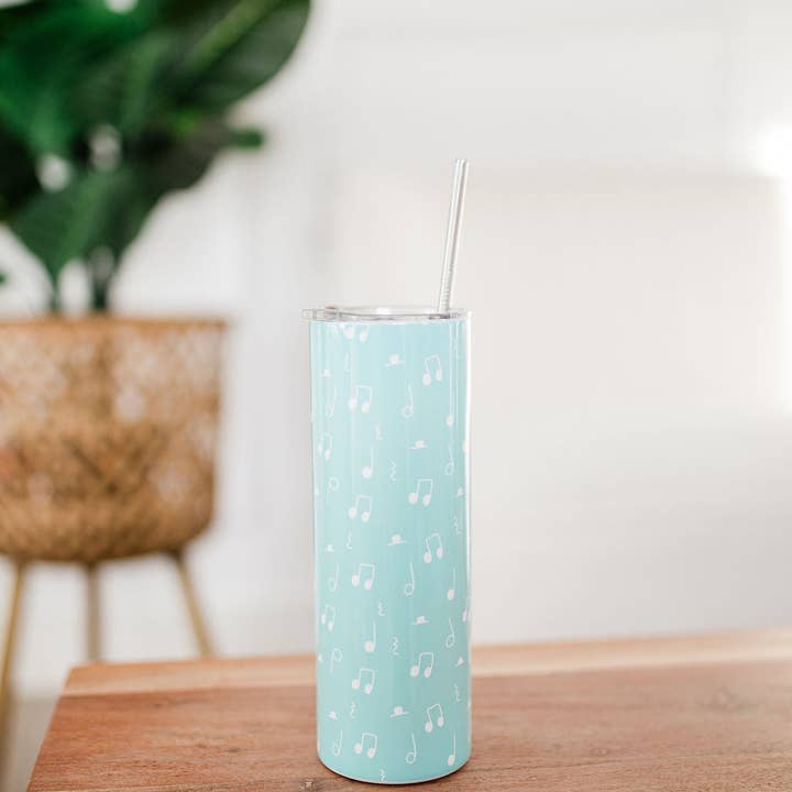 Musically Minted - Wholesale Insulated Mug/Tumbler - Music Note Skinny Tumbler9