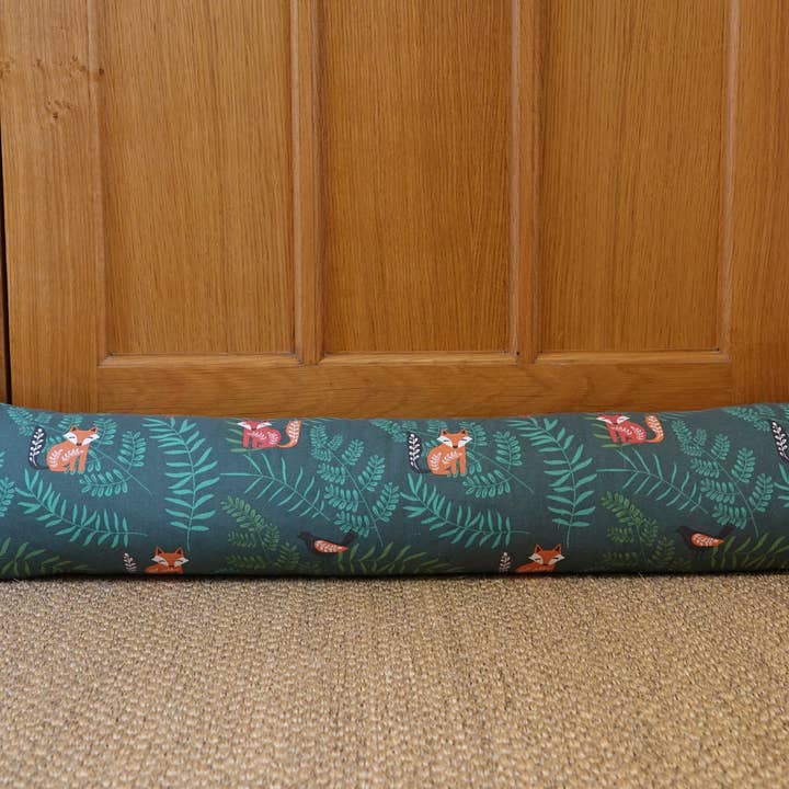 Draught Excluder - Forest Friends for wholesale by The Wheat Bag Company