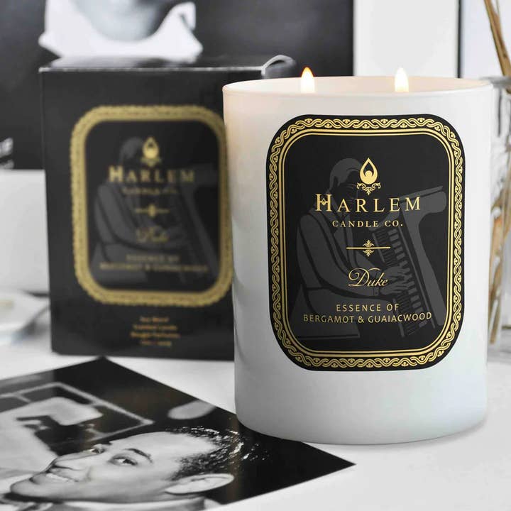 Harlem Candle Co - Wholesale Jar/Filled Candle - Duke 11 oz. Luxury Candle2