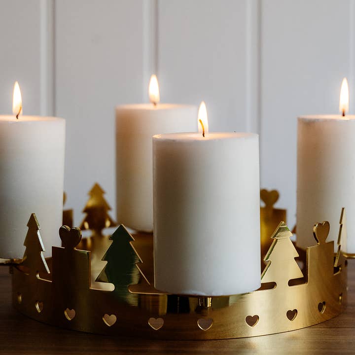 We Love Seasons Ltd - Wholesale Wreath - Advent Wreath0