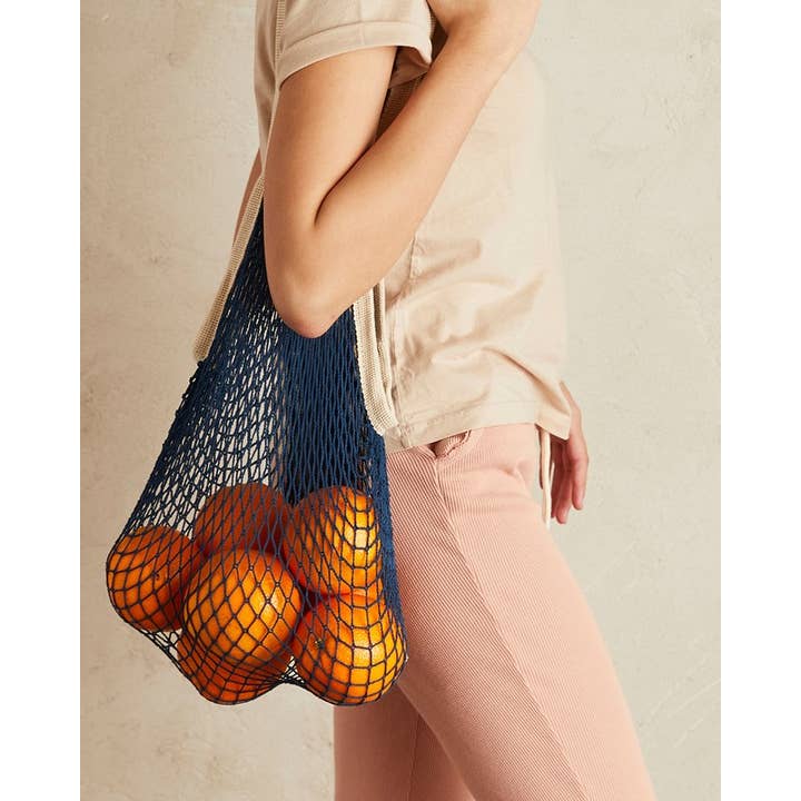 the french market bag no.2 in navy for wholesale on Faire