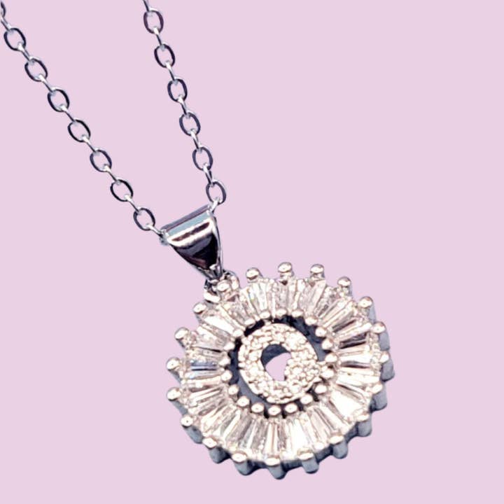 Arya Jewellery Wholesale – wholesale Pendant/charm necklace – Personalized Letter Crystal Initial Necklace3