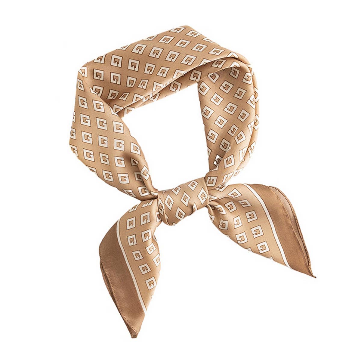 ACCITY - Wholesale Scarf - Women's - Chic Silk Square Scarf, Versatile Headscarf & Shaw_CWASC05073