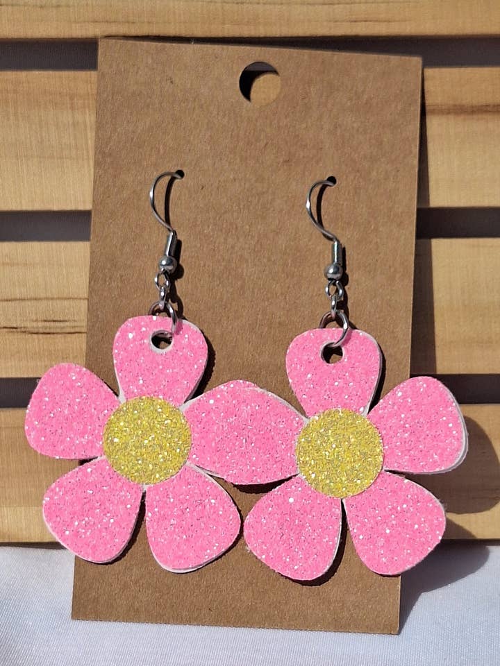 Blumenohrringe, Frühlingsohrringe, Osterohrringe für den Großhandel von Sunshine Crafts