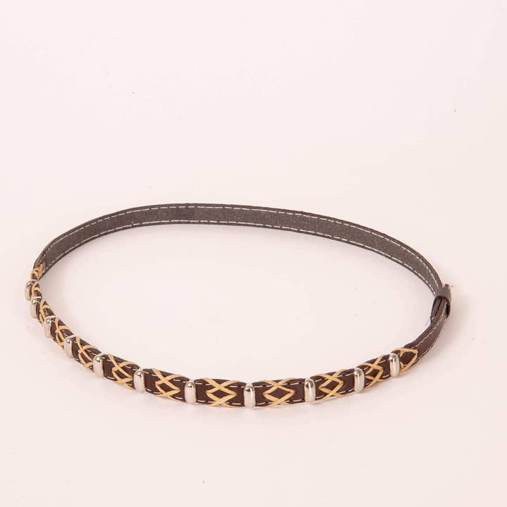 Western Hat Band - Style Tombstone for wholesale by American Hat Makers