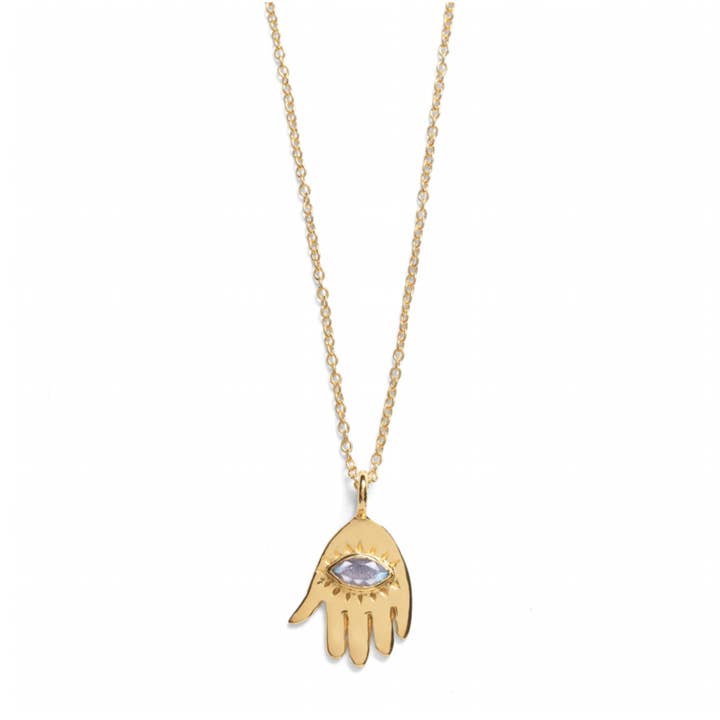 Asha Hamsa Collana - Oro per la vendita all'ingrosso da parte di SO JUST SHOP