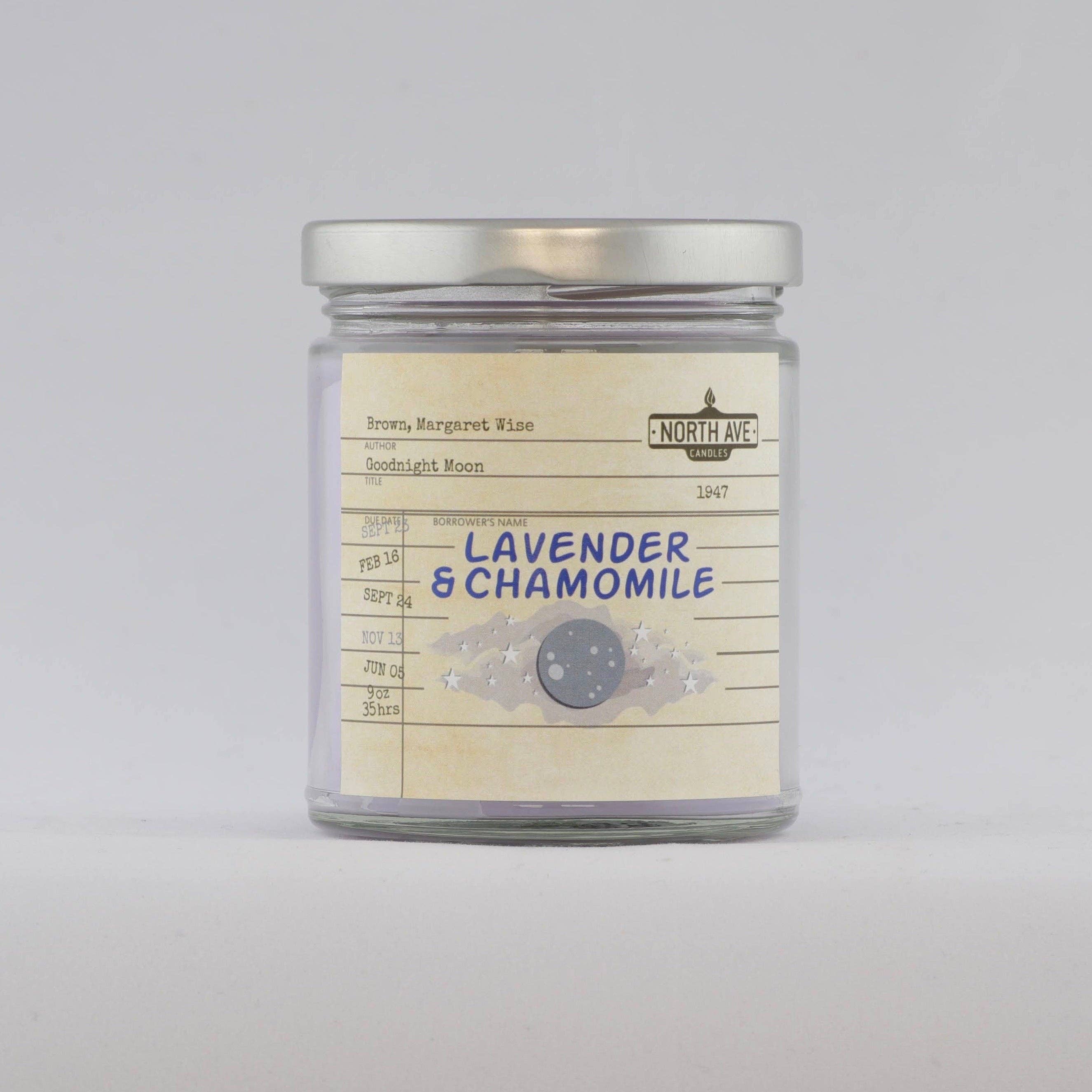 North Ave Candles - Wholesale Jar/Filled Candle - Book Candle / Goodnight Moon / bookstore merch3