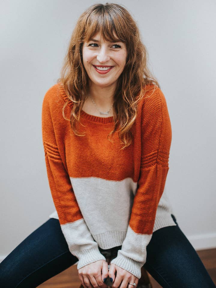 Pull Rio Grande en rouille pour la vente par ElseWear Collective