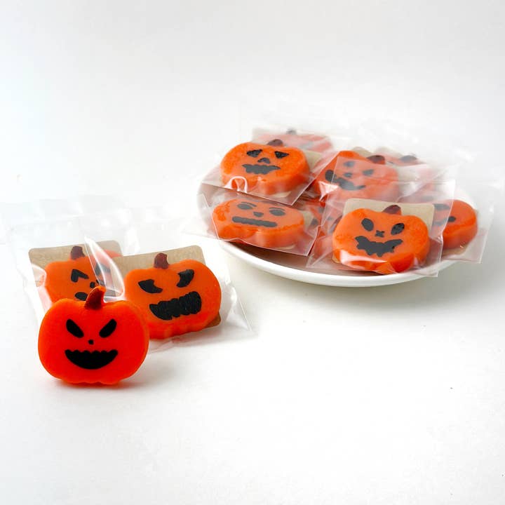 marzipops - Wholesale Caramel - Gourmet Marzipan Halloween Jack o' Lantern Candy Pumpkins3