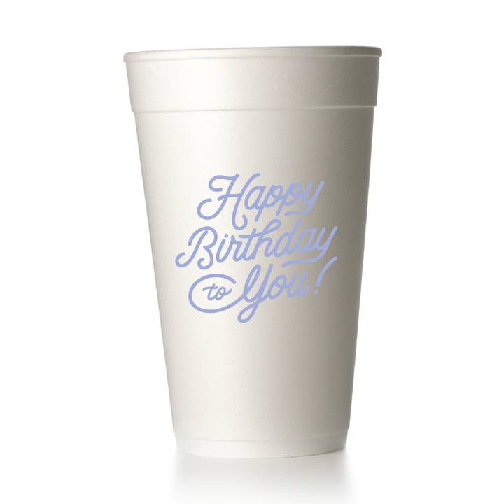 Happy Birthday to You Cups for wholesale by MADdesign