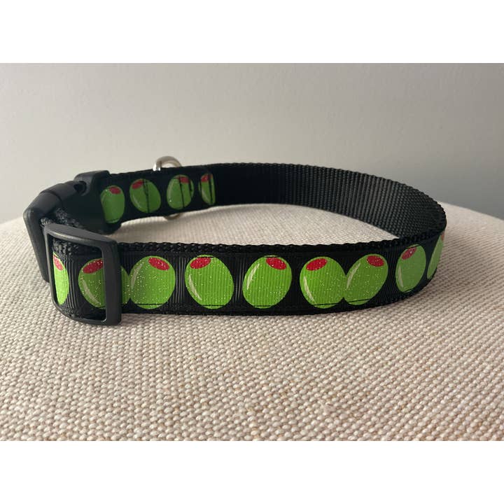Schmoopsie Couture - Wholesale Pet Collar - Dog - Olives Dog Collar