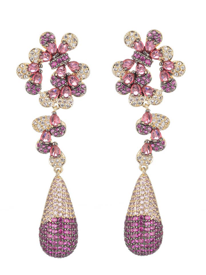 Lo Lo Drop Earrings for wholesale by Eye Candy Los Angeles