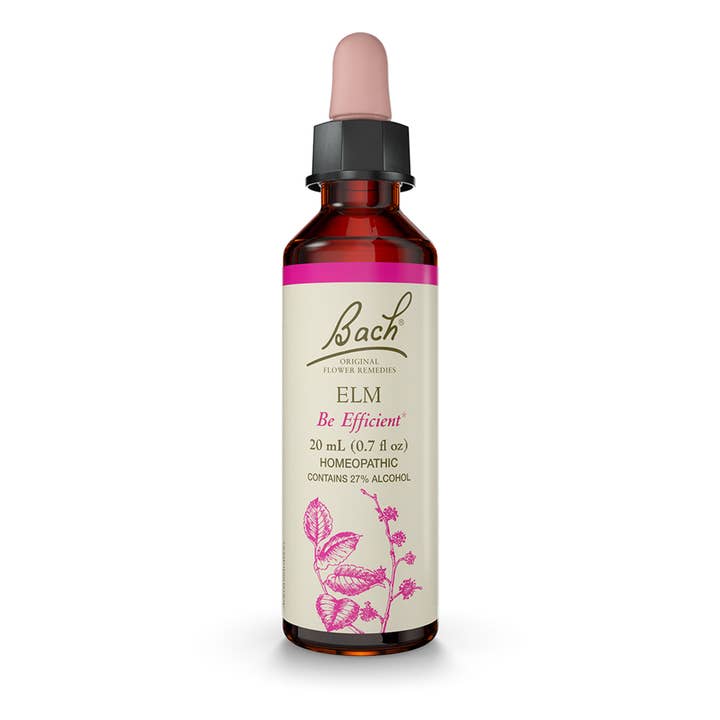 RESCUE & Bach Original Flower Remedies - Wholesale Oral Supplement/Vitamin - Bach Original Flower Remedies Elm 0.7 fl. oz. (20mL)