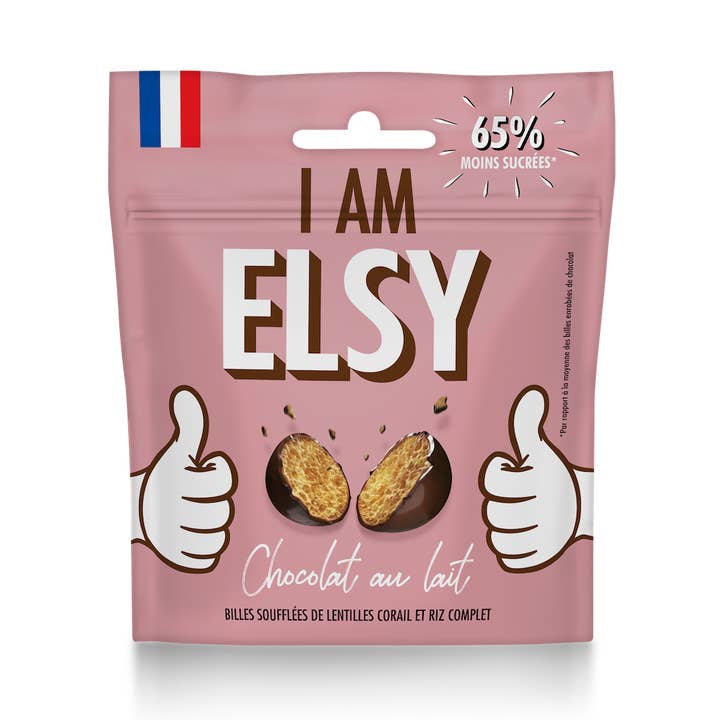 ELSY - Wholesale Chocolate Covered Sweets - Milk Chocolate Balls x161